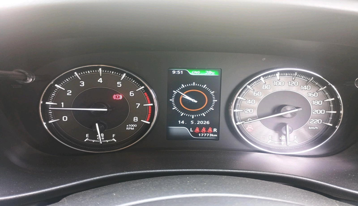 2025 Maruti Baleno  ZETA CNG 1.2L, CNG, Manual, 17,773 km, interior