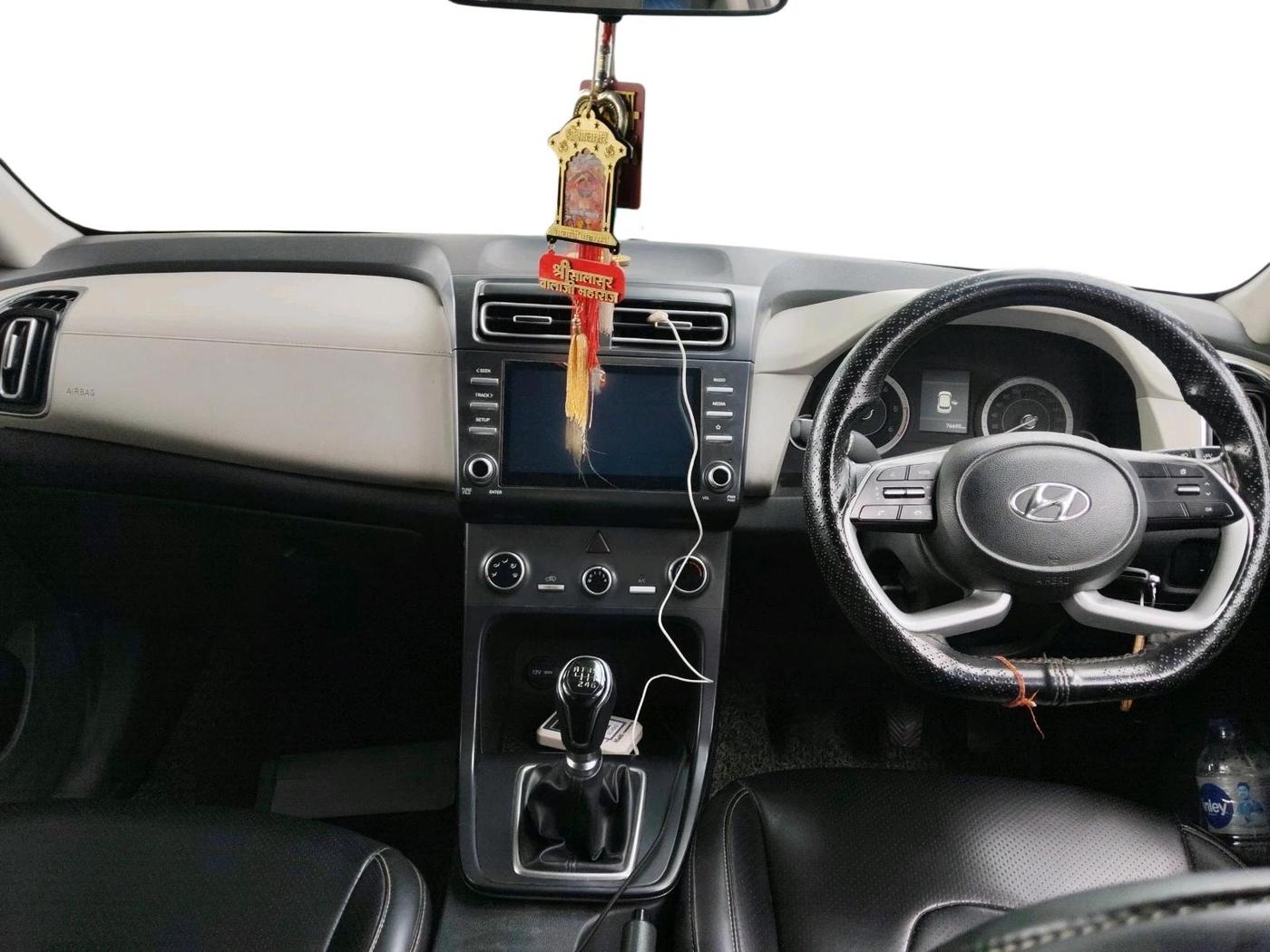2021 Hyundai Creta EX 1.5 DIESEL, Diesel, Manual, 76,688 km, interior
