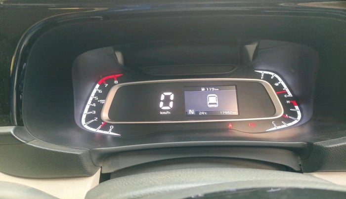 2020 KIA SONET HTX 1.0 IMT, Petrol, Manual, 17,442 km, interior