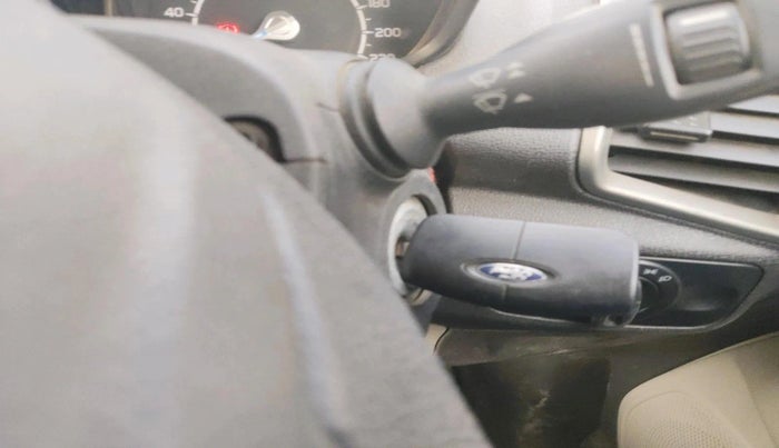 2015 Ford Ecosport AMBIENTE 1.5L PETROL, Petrol, Manual, 1,29,956 km, interior