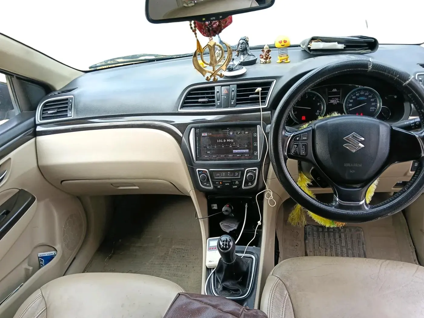 2017 Maruti Ciaz ALPHA DIESEL 1.3, Diesel, Manual, 1,58,031 km, interior