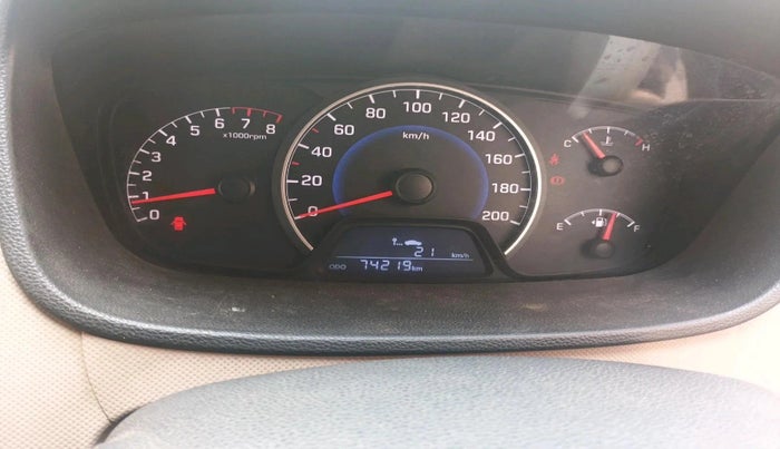 2015 Hyundai Grand i10 MAGNA 1.2 KAPPA VTVT, Petrol, Manual, 74,219 km, interior