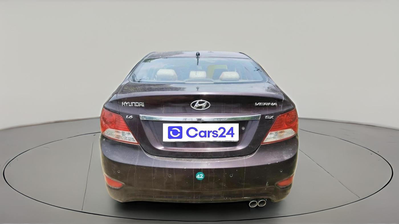 2011 Hyundai Verna FLUIDIC 1.6 VTVT SX, Petrol, Manual, 57,283 km, exterior