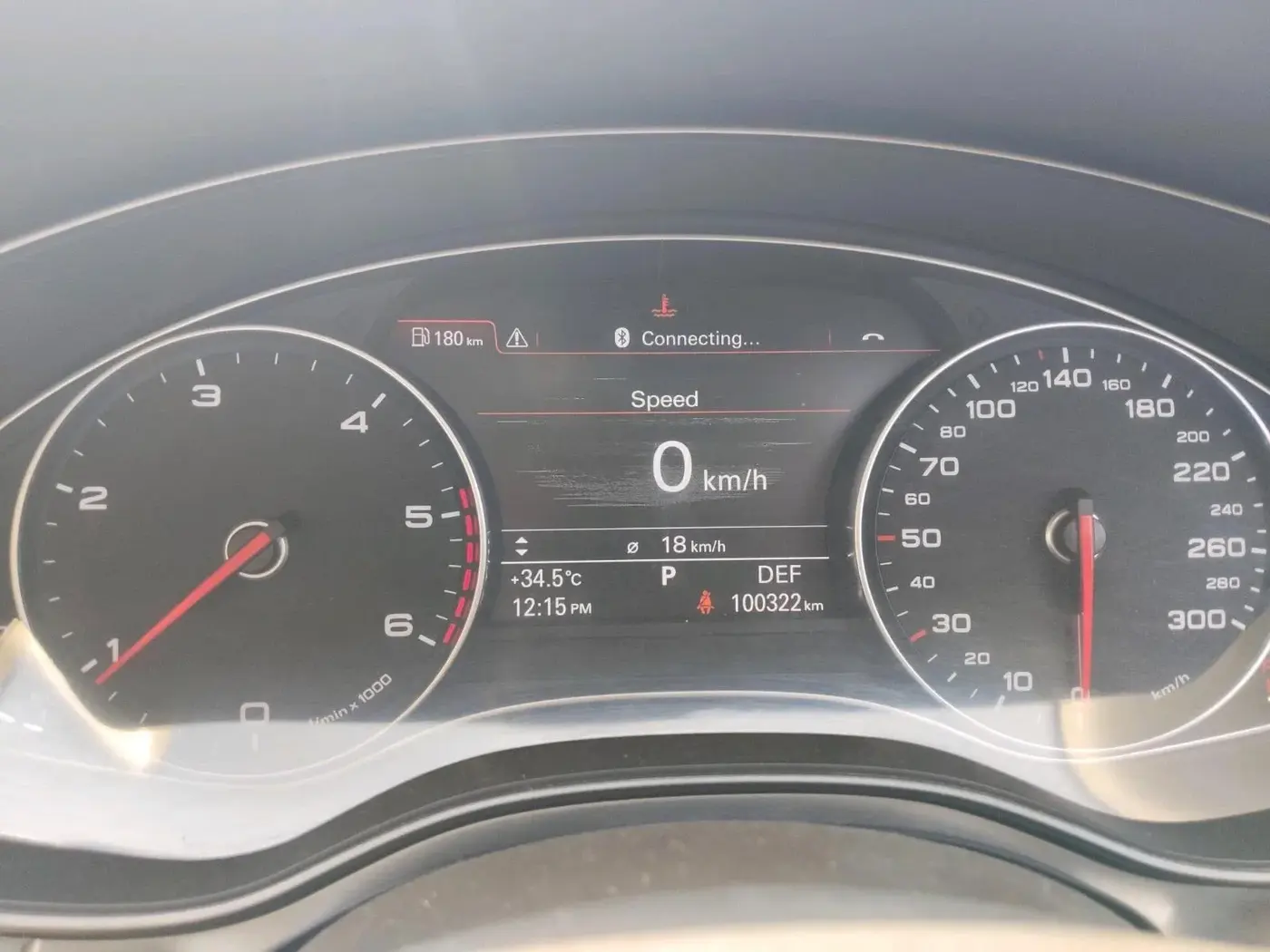 2013 Audi A6 2.0 TDI PREMIUM, Diesel, Automatic, 1,00,322 km, interior