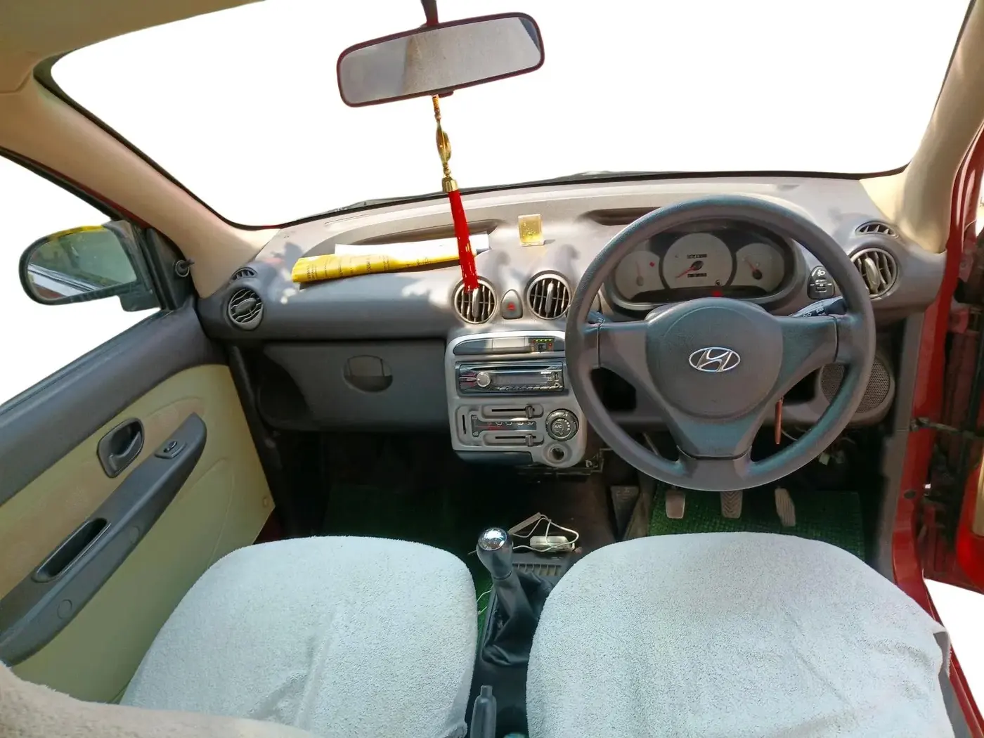 2012 Hyundai Santro Xing GL PLUS, Petrol, Manual, 84,610 km, interior