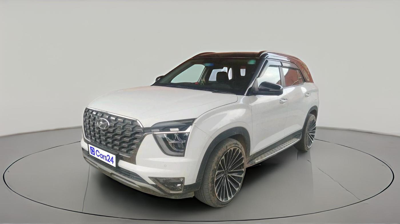 2021 Hyundai ALCAZAR 2.0 SIGNATURE (O) AT 6STR DUAL TONE, Petrol, Automatic, 71,214 km, exterior