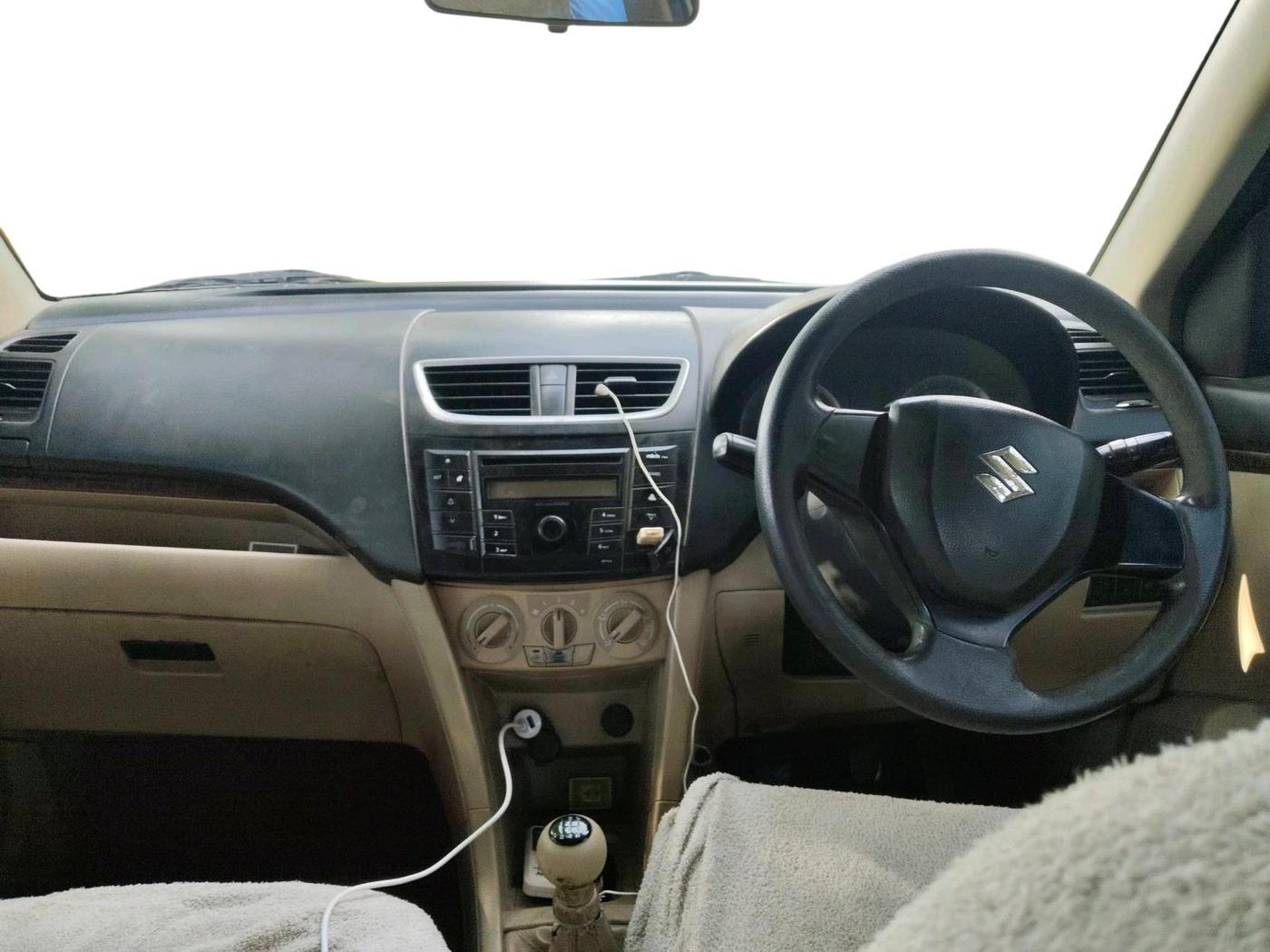 2012 Maruti Swift Dzire VDI, Diesel, Manual, 1,03,740 km, interior