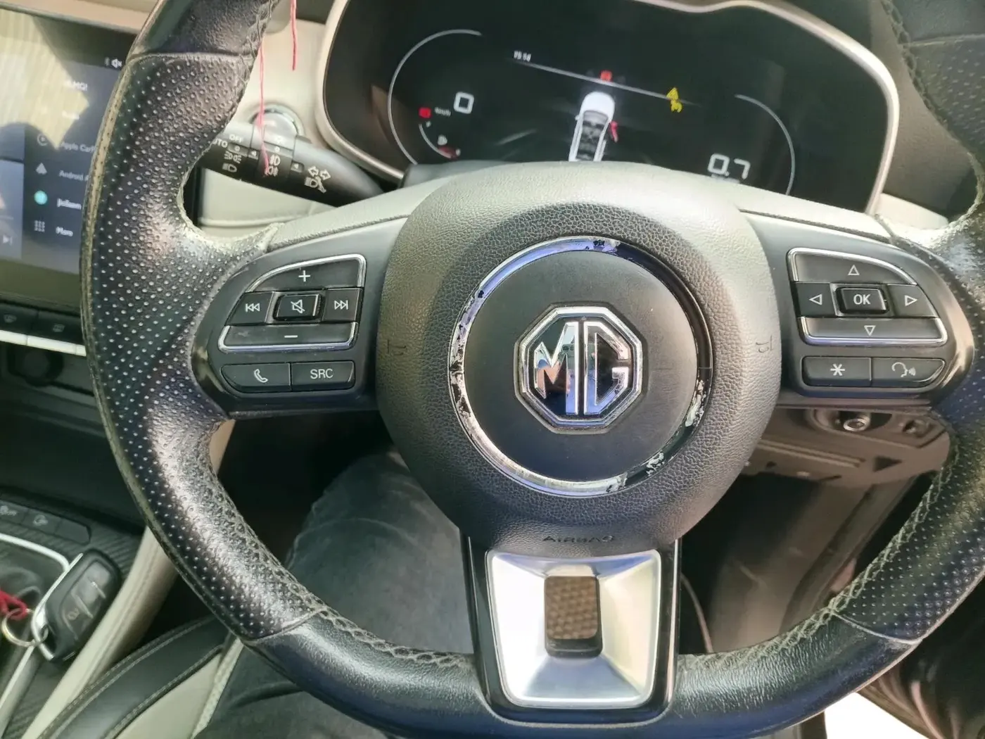 2021 MG ASTOR SHARP 1.5 MT, Petrol, Manual, 47,559 km, interior
