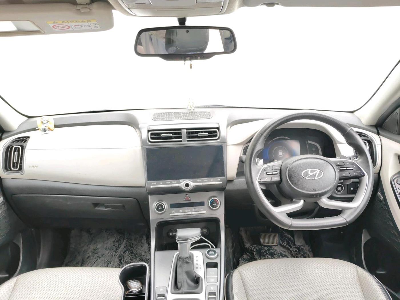 2021 Hyundai Creta SX (O) AT 1.5 DIESEL, Diesel, Automatic, 1,10,266 km, interior