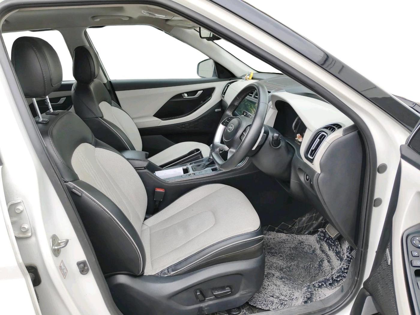 2021 Hyundai Creta SX (O) AT 1.5 DIESEL, Diesel, Automatic, 1,10,266 km, interior