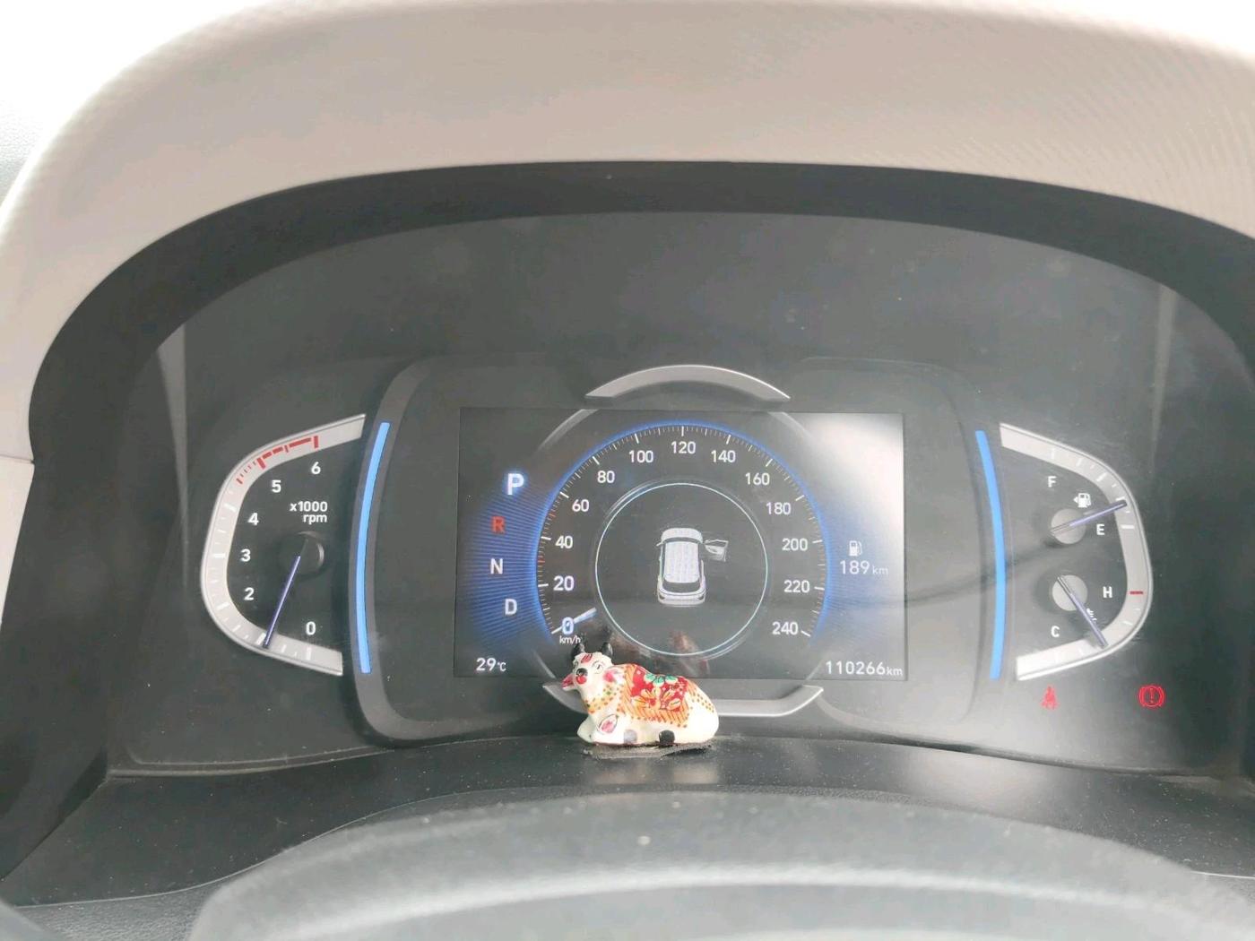2021 Hyundai Creta SX (O) AT 1.5 DIESEL, Diesel, Automatic, 1,10,266 km, interior