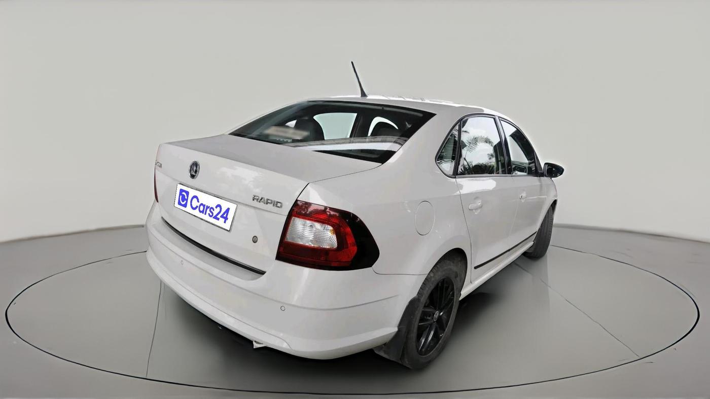 2020 Skoda Rapid AMBITION AT TSI, Petrol, Automatic, 7,379 km, exterior