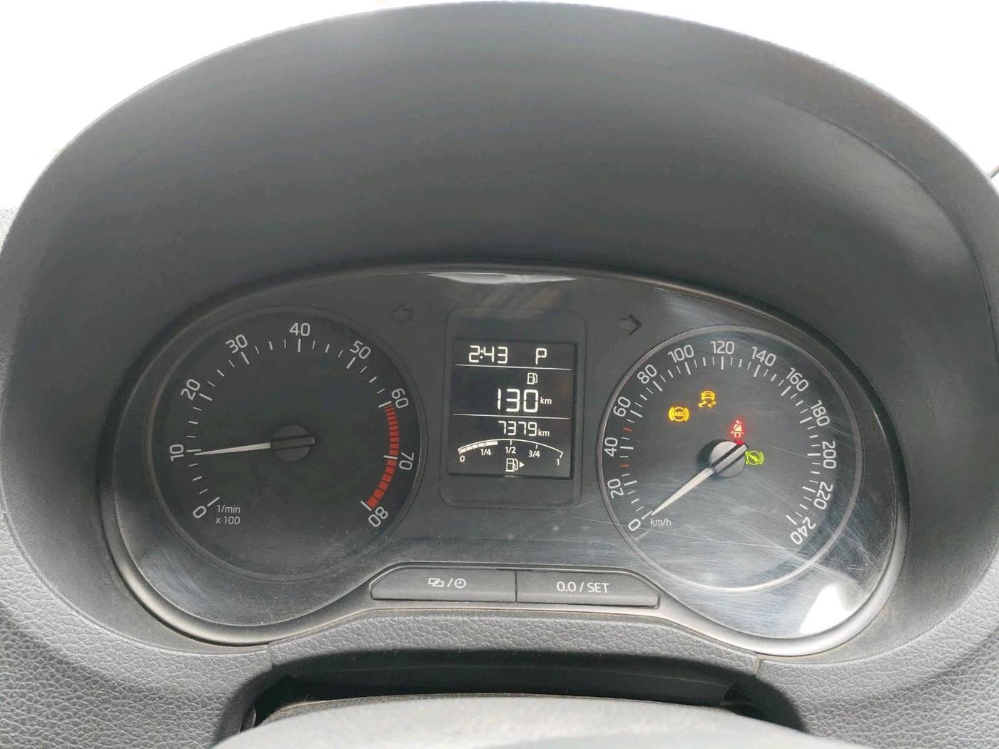2020 Skoda Rapid AMBITION AT TSI, Petrol, Automatic, 7,379 km, interior