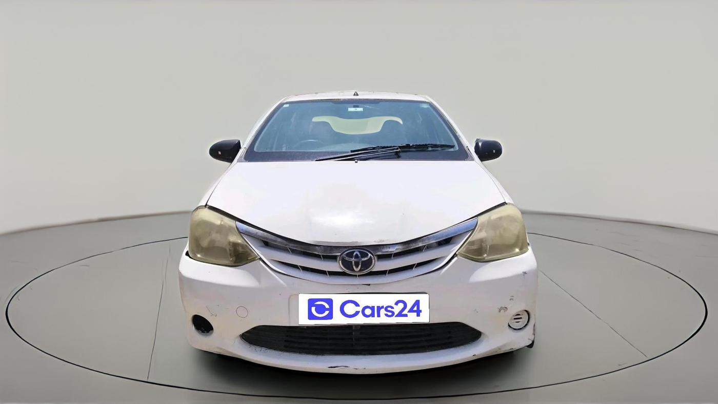 2011 Toyota Etios G, Petrol, Manual, 1,01,824 km, exterior