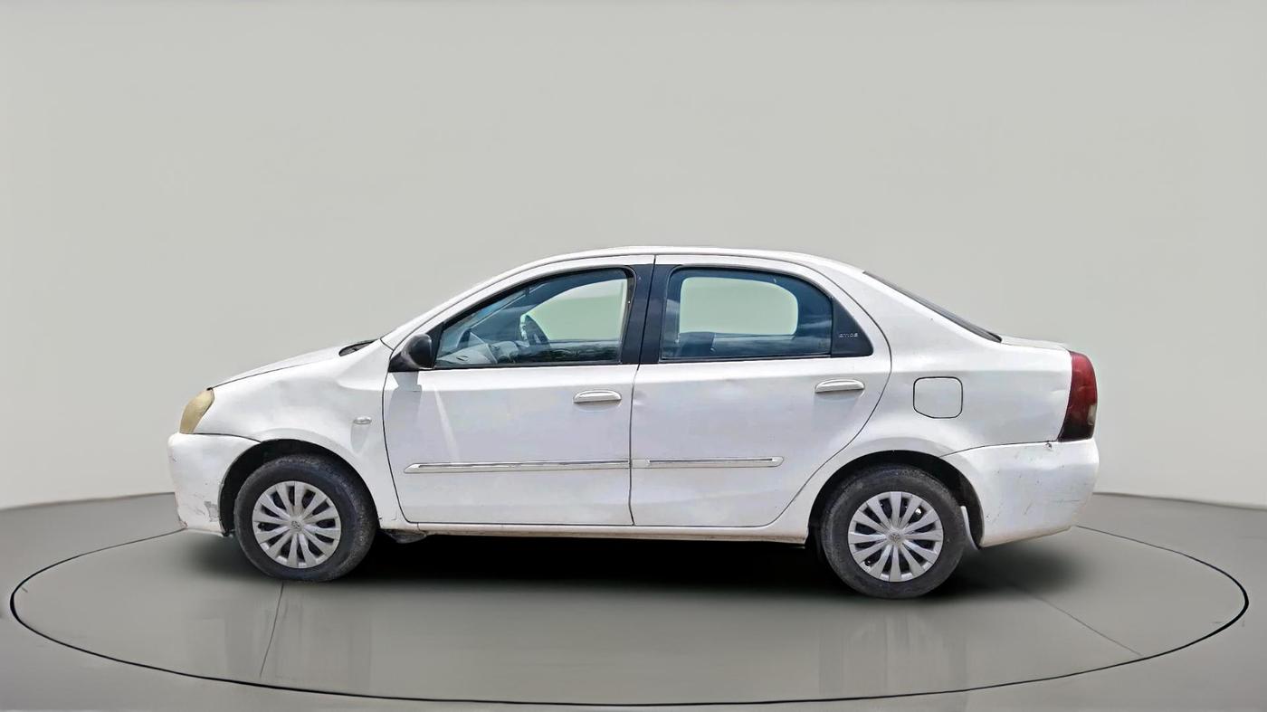 2011 Toyota Etios G, Petrol, Manual, 1,01,824 km, exterior