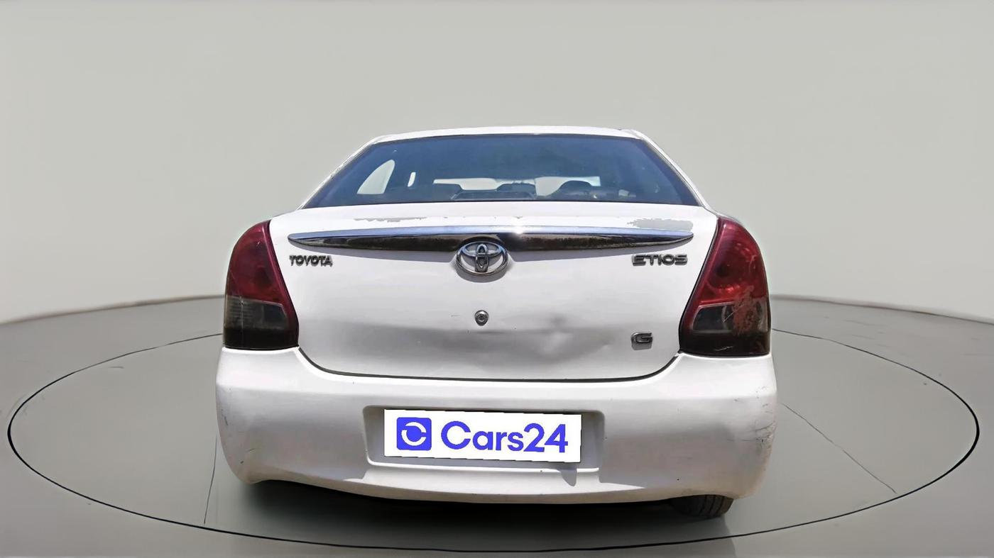 2011 Toyota Etios G, Petrol, Manual, 1,01,824 km, exterior