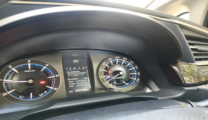 2018 Toyota Innova Crysta 2.4 ZX 7 STR, Diesel, Manual, 2,09,206 km, interior