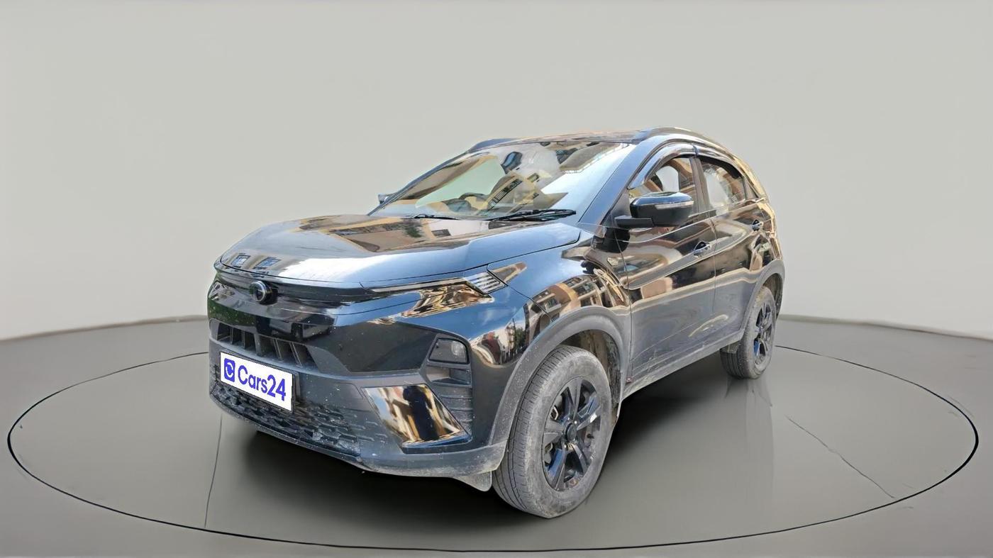 2024 Tata NEXON Creative 1.2 Revotron 6MT Dark Edition, Petrol, Manual, 19,052 km, exterior