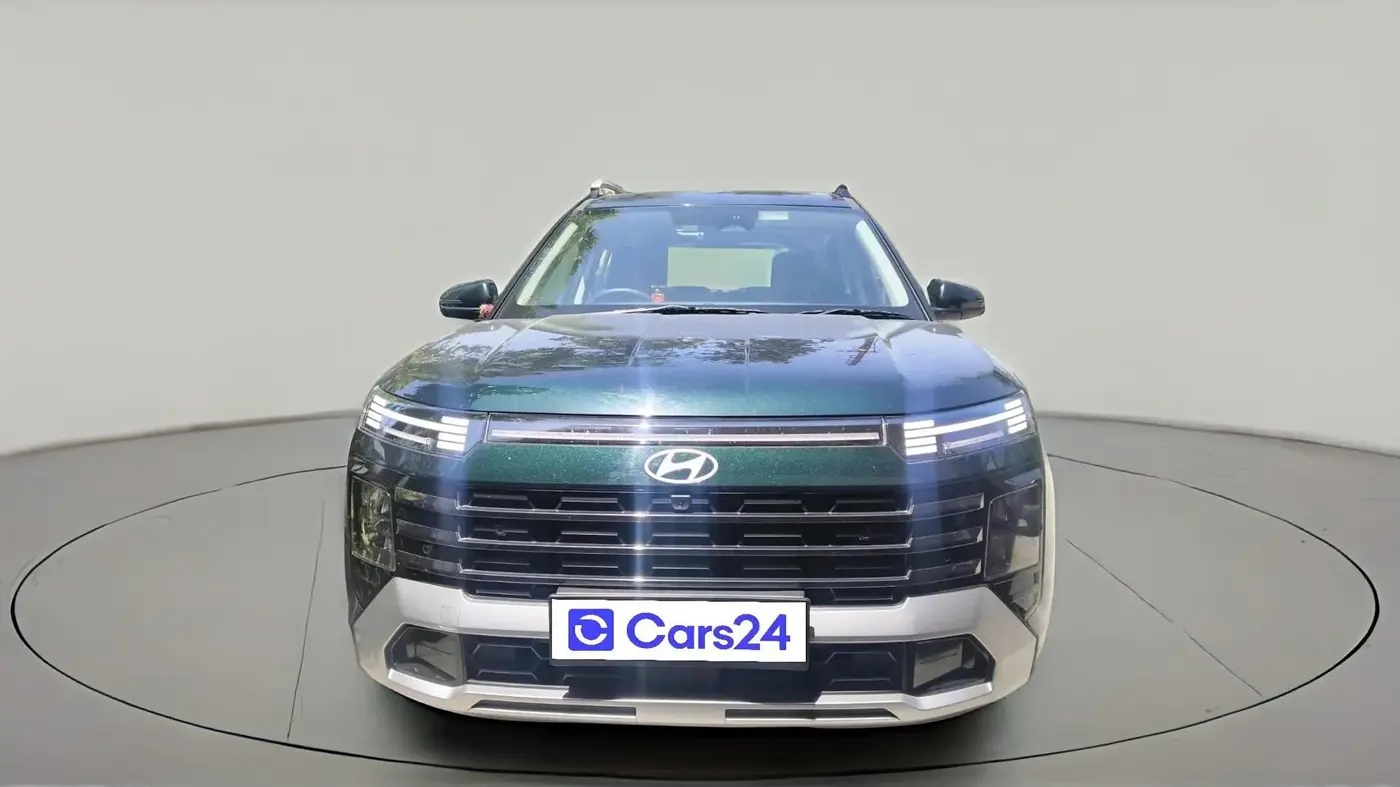 2025 Hyundai ALCAZAR Platinum 7 STR 1.5 Turbo GDi Petrol MT, Petrol, Manual, 5,457 km, exterior