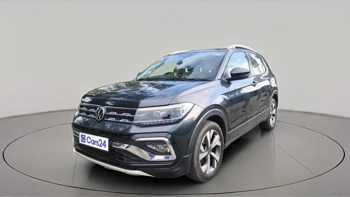 2022 Volkswagen TAIGUN TOPLINE 1.0 TSI AT, Petrol, Automatic, 83,210 km, exterior