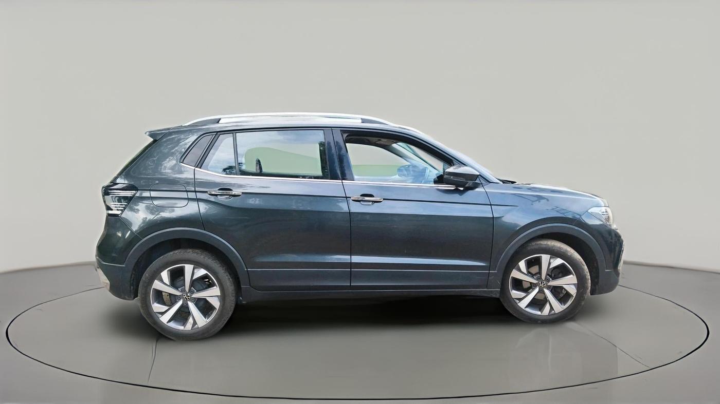 2022 Volkswagen TAIGUN TOPLINE 1.0 TSI AT, Petrol, Automatic, 83,210 km, exterior