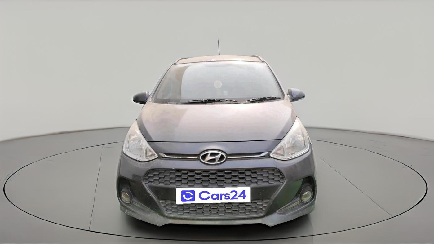 2017 Hyundai Grand i10 SPORTZ (O) 1.2 KAPPA VTVT, Petrol, Manual, 85,576 km, exterior