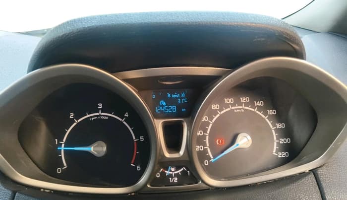 2014 Ford Ecosport TITANIUM 1.5L DIESEL, Diesel, Manual, 1,24,528 km, interior