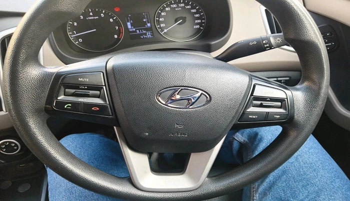 2017 Hyundai Creta E PLUS 1.6 PETROL, Petrol, Manual, 47,439 km, interior