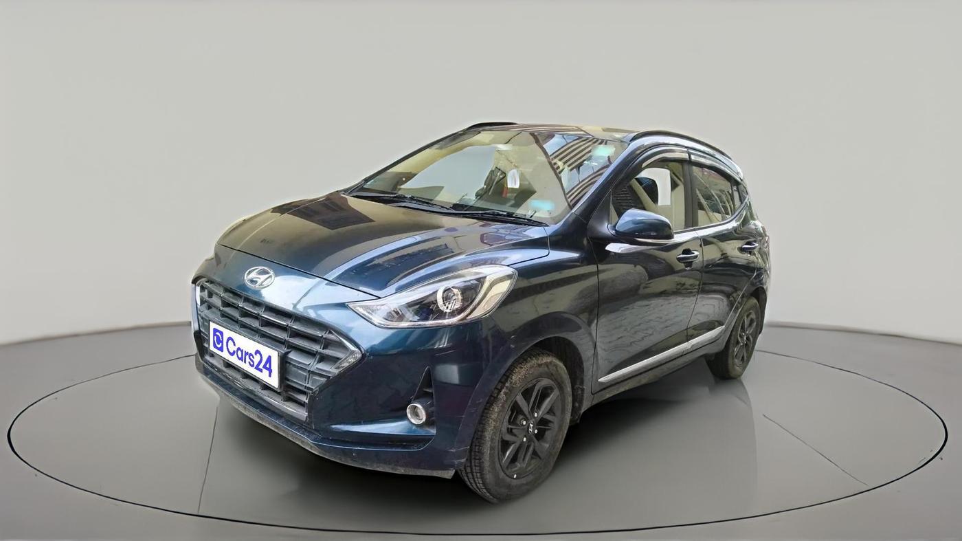 2020 Hyundai GRAND I10 NIOS SPORTZ AMT 1.2 KAPPA VTVT, Petrol, Automatic, 14,340 km, exterior