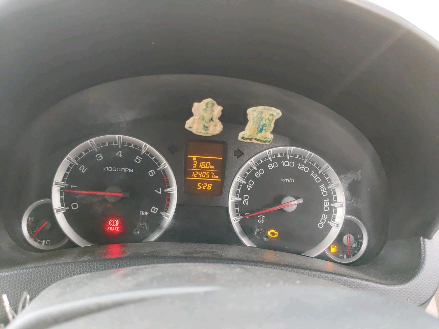 2014 Maruti Swift Dzire VXI, CNG, Manual, 1,24,057 km, interior