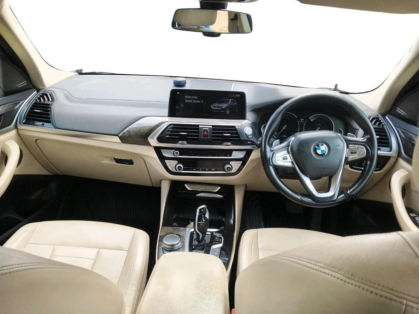 2019 BMW X3 X DRIVE 20D Luxury Line, Diesel, Automatic, 1,38,503 km, interior