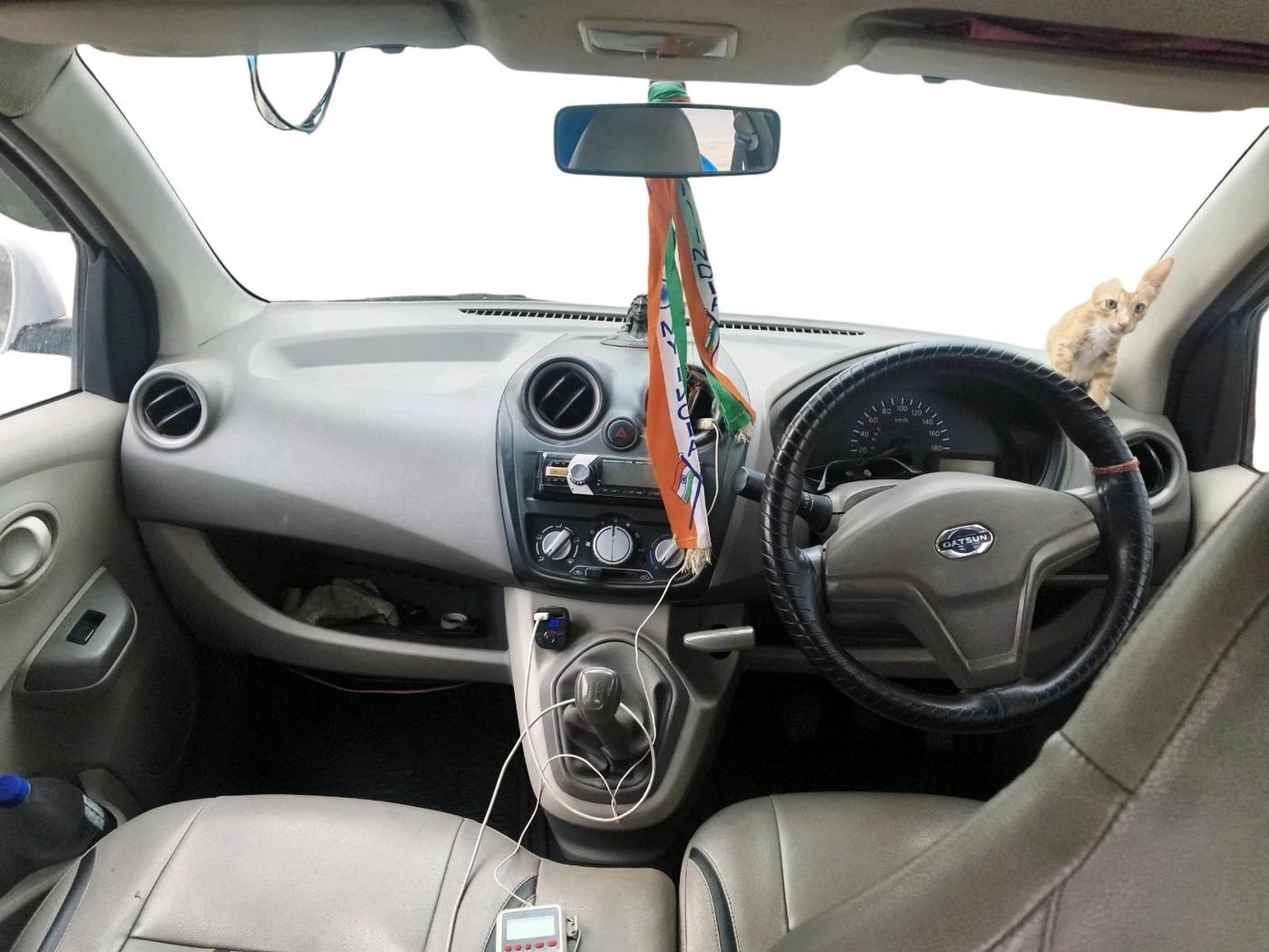 2014 Datsun Go T, Petrol, Manual, 79,650 km, interior