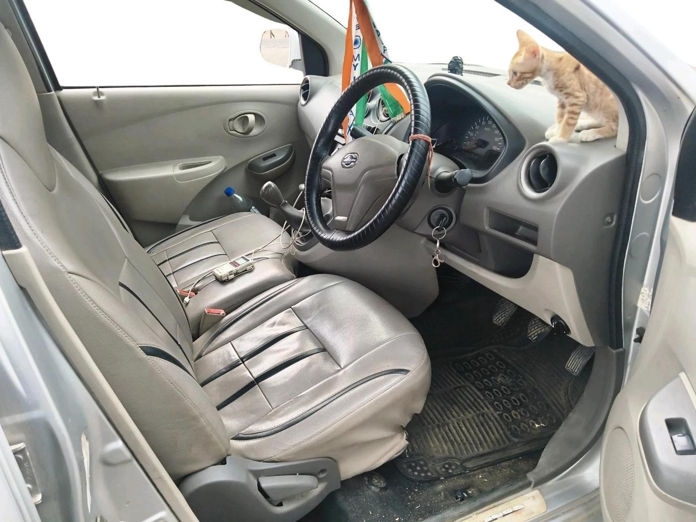 2014 Datsun Go T, Petrol, Manual, 79,650 km, interior