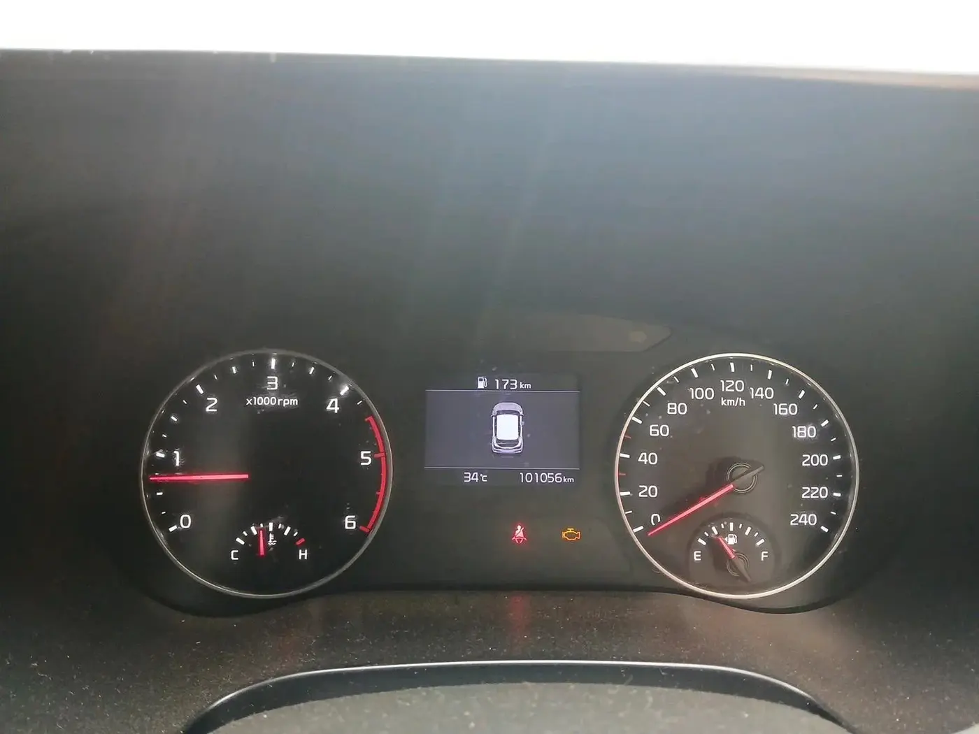 2020 KIA SELTOS HTE 1.5 DIESEL, Diesel, Manual, 1,01,056 km, interior