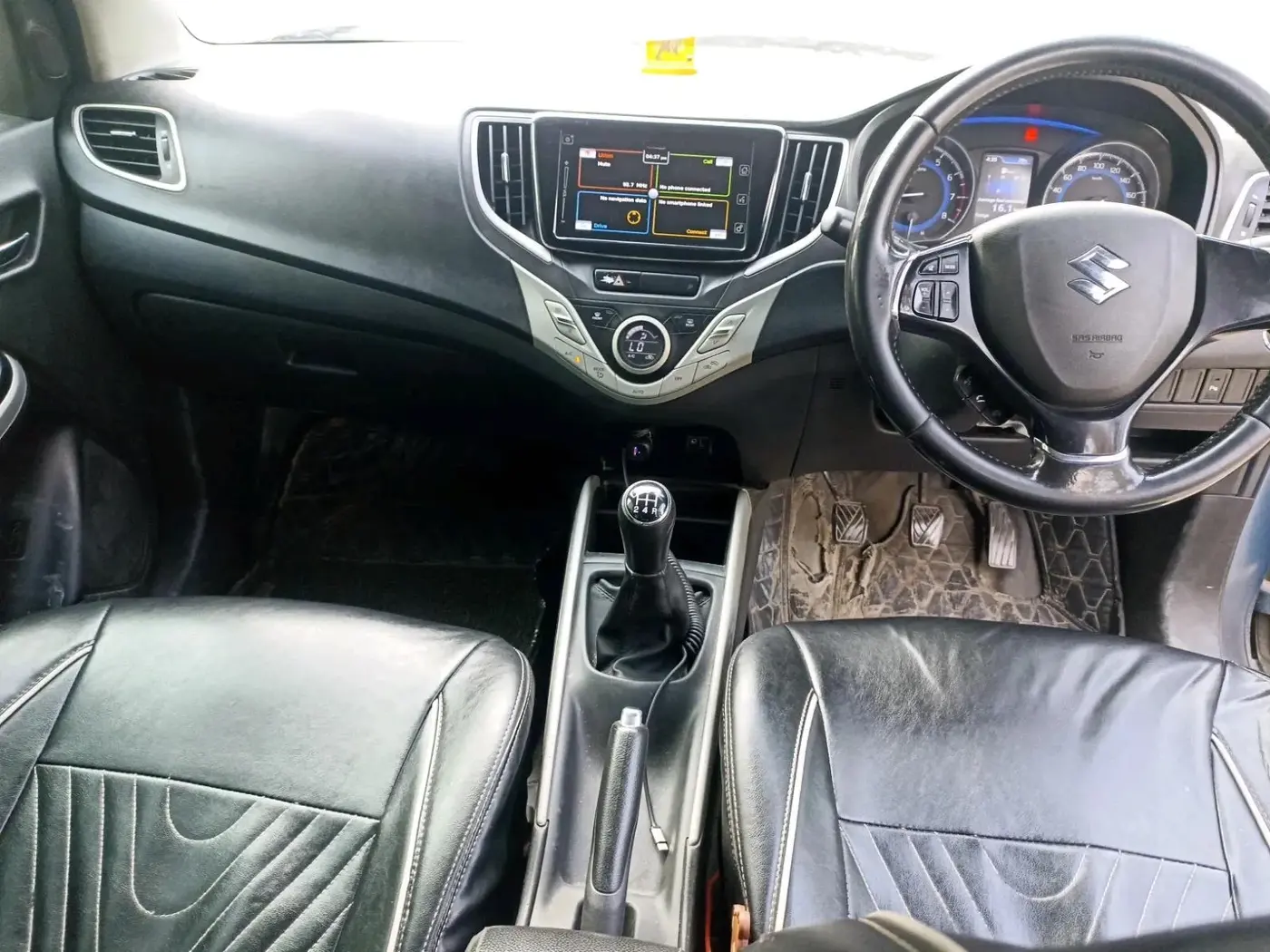 2018 Maruti Baleno ALPHA PETROL 1.2, Petrol, Manual, 2,98,700 km, interior