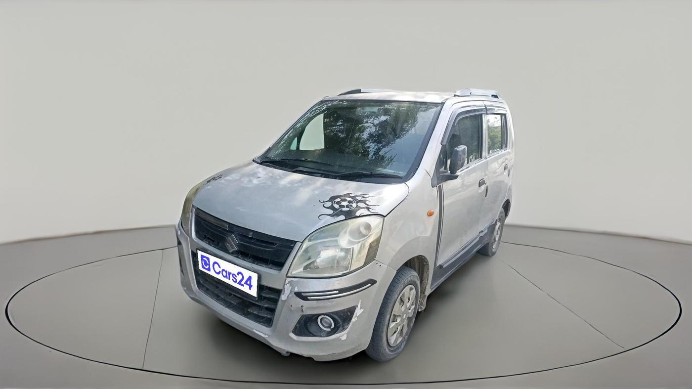 2012 Maruti Wagon R 1.0 LXI CNG, CNG, Manual, 1,16,387 km, exterior