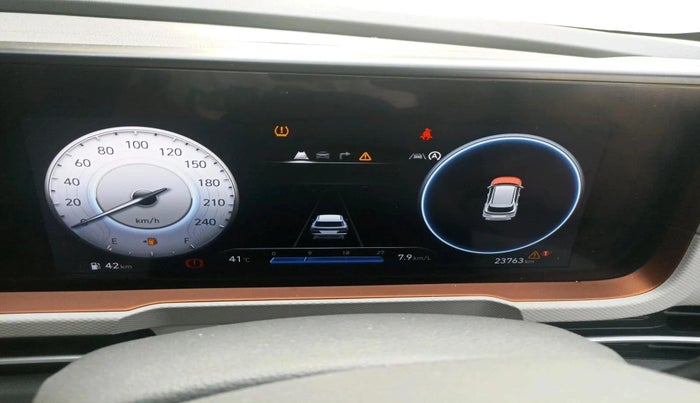 2024 Hyundai Creta SX (O) 1.5 PETROL, Petrol, Manual, 23,763 km, interior