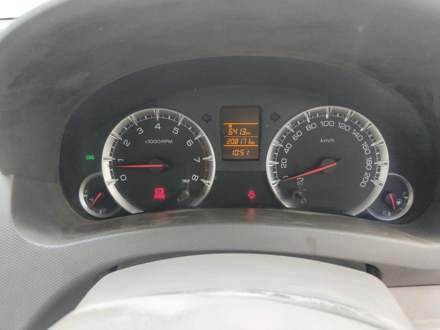 2016 Maruti Ertiga VXI CNG, CNG, Manual, 2,22,000 km, interior