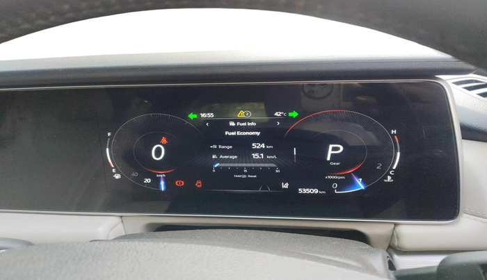 2023 Mahindra XUV700 AX 7 LUXURY D AT 7 STR, Diesel, Automatic, 53,509 km, interior