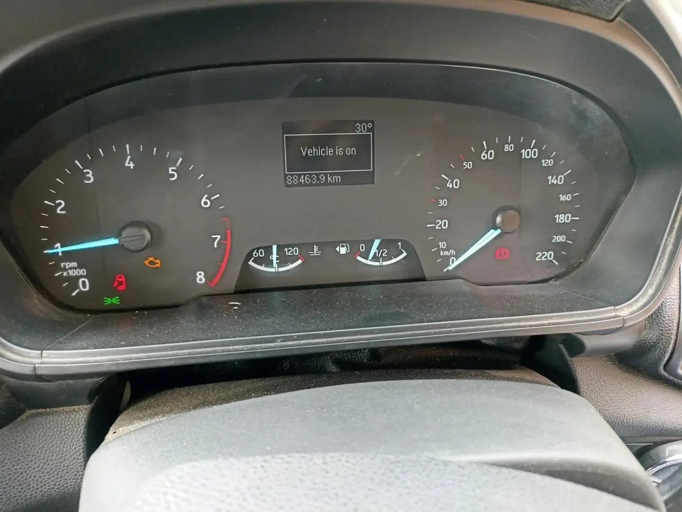 2019 Ford Ecosport AMBIENTE 1.5L PETROL, Petrol, Manual, 88,463 km, interior