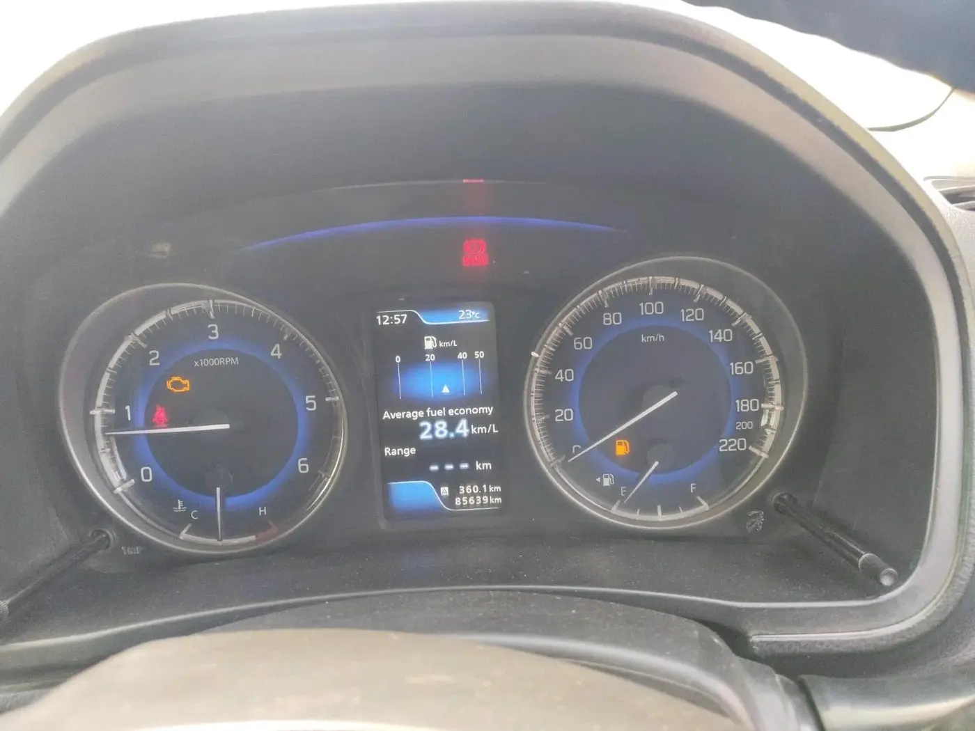 2017 Maruti Baleno ALPHA DIESEL 1.3, Diesel, Manual, 85,639 km, interior