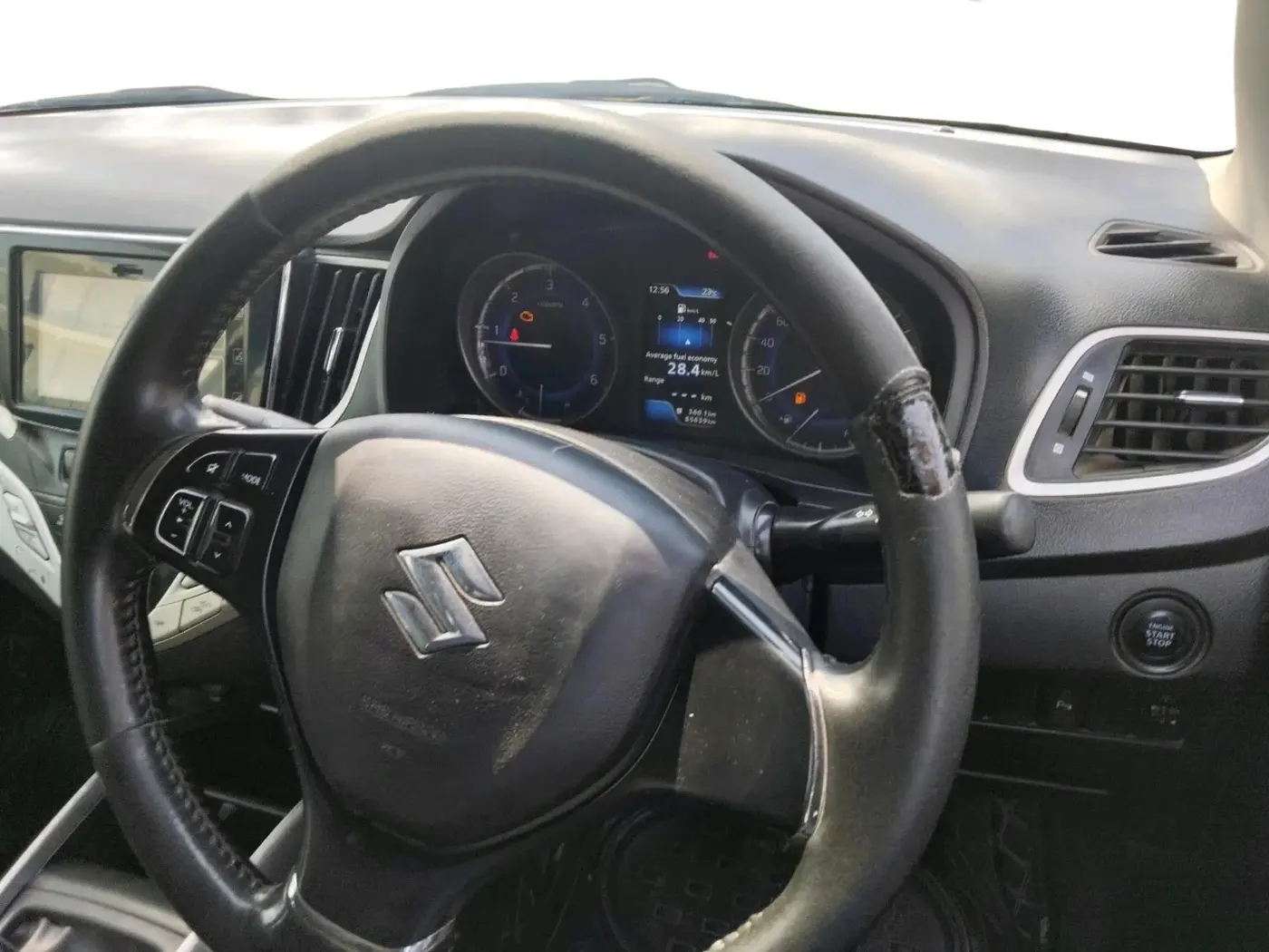 2017 Maruti Baleno ALPHA DIESEL 1.3, Diesel, Manual, 85,639 km, interior