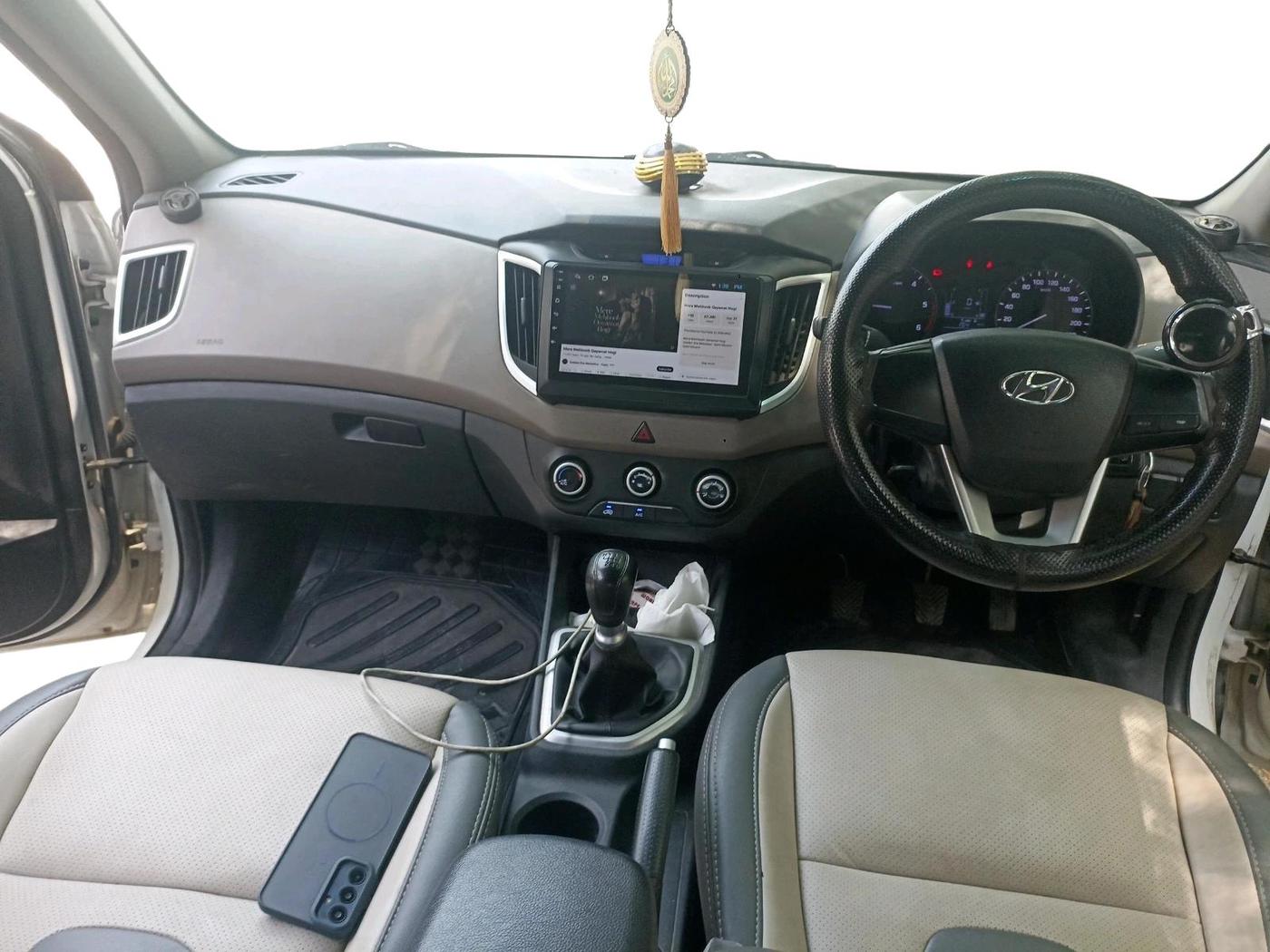 2018 Hyundai Creta E PLUS 1.4 DIESEL, Diesel, Manual, 65,251 km, interior