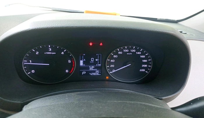 2017 Hyundai Creta SX PLUS AT 1.6 DIESEL, Diesel, Automatic, 42,806 km, interior