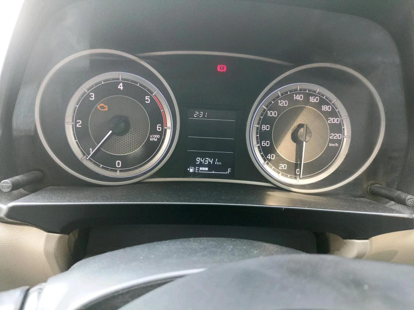 2017 Maruti Dzire VDI, Diesel, Manual, 94,341 km, interior