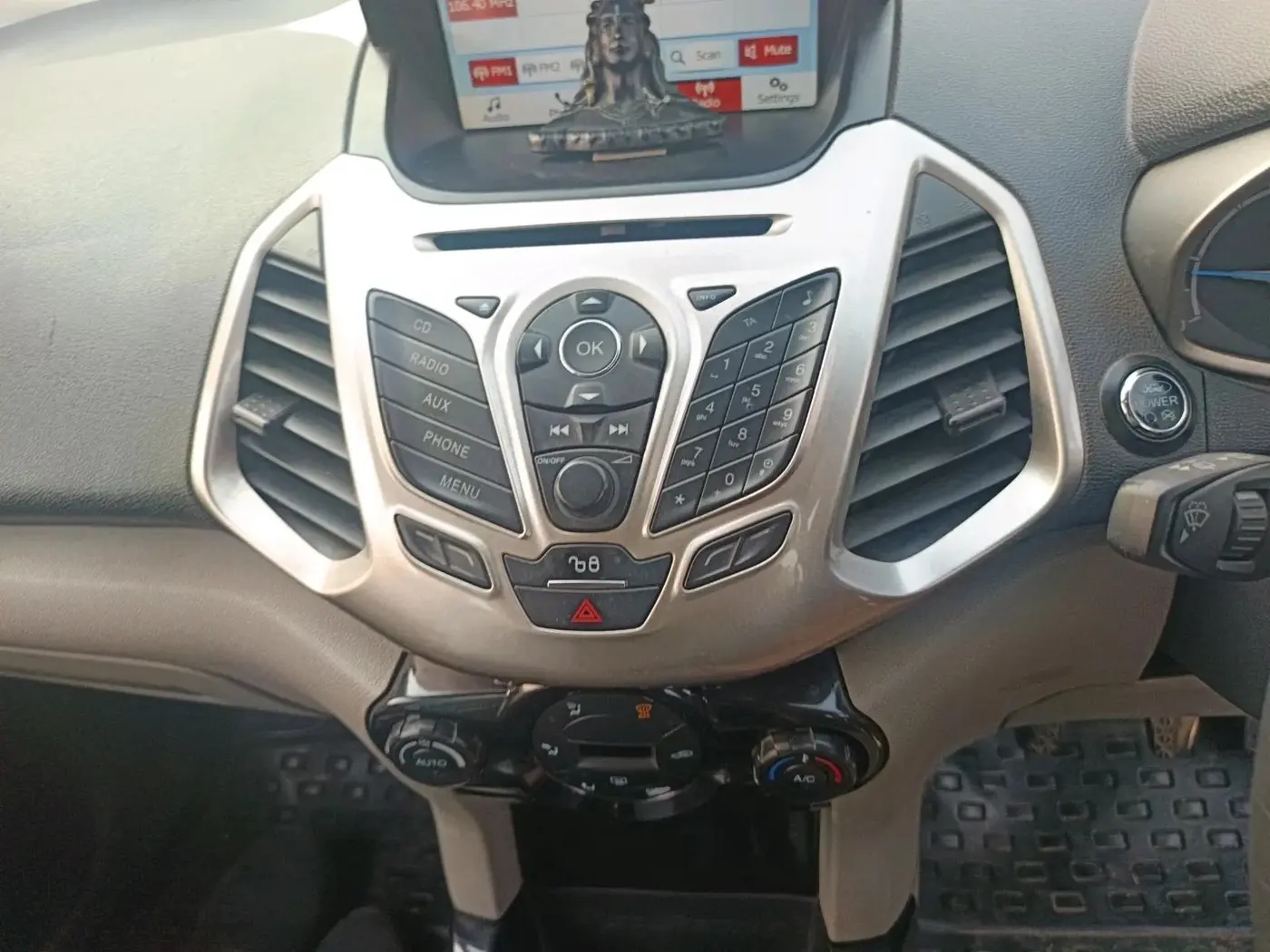 2017 Ford Ecosport TITANIUM 1.5L DIESEL, Diesel, Manual, 1,56,134 km, interior