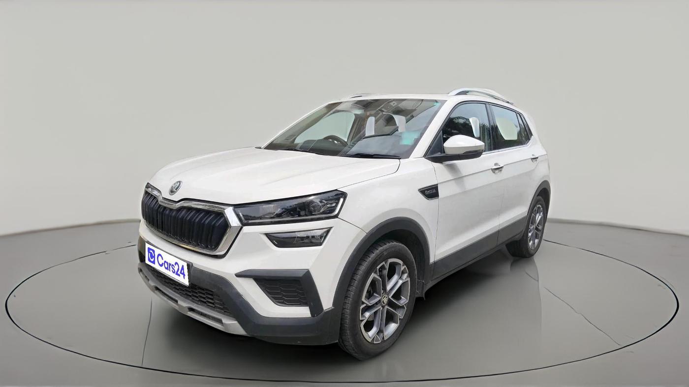 2022 Skoda KUSHAQ STYLE 1.0L TSI AT (6 AIRBAGS), Petrol, Automatic, 45,748 km, exterior