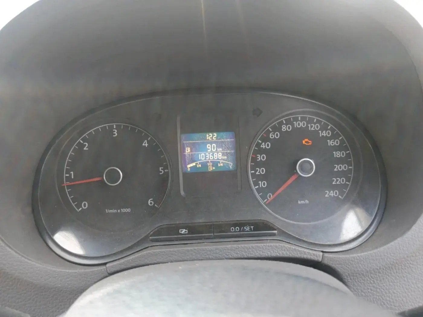 2012 Volkswagen Vento HIGHLINE DIESEL 1.6, Diesel, Manual, 1,03,688 km, interior