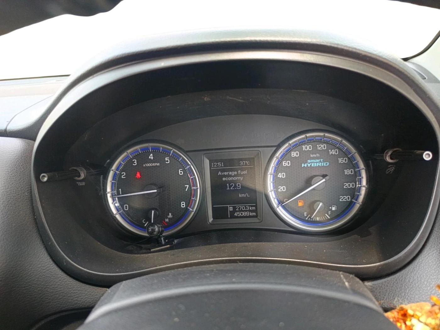 2022 Maruti S Cross SIGMA 1.5, Petrol, Manual, 45,089 km, interior