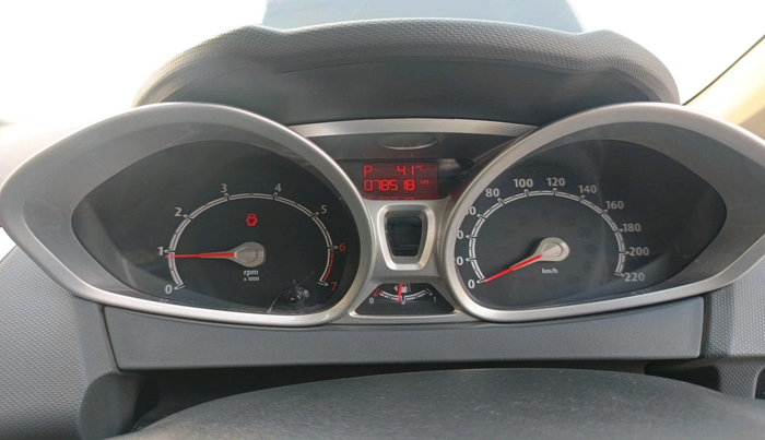 2012 Ford Fiesta TITANIUM+ PETROL AT, Petrol, Automatic, 78,518 km, interior